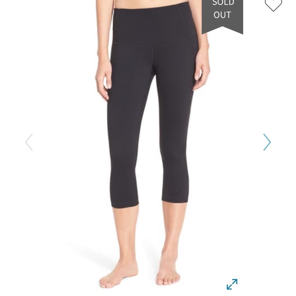Zella High Waist Crop Legging